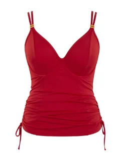 Panache Anya Riva Tankini| Fiery Red -Cheap Wovinity Store fk053 anya tank cut out fjd