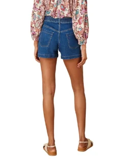 Monsoon Cara Denim Shorts| Denim Blue -Cheap Wovinity Store kf219 34066639 3