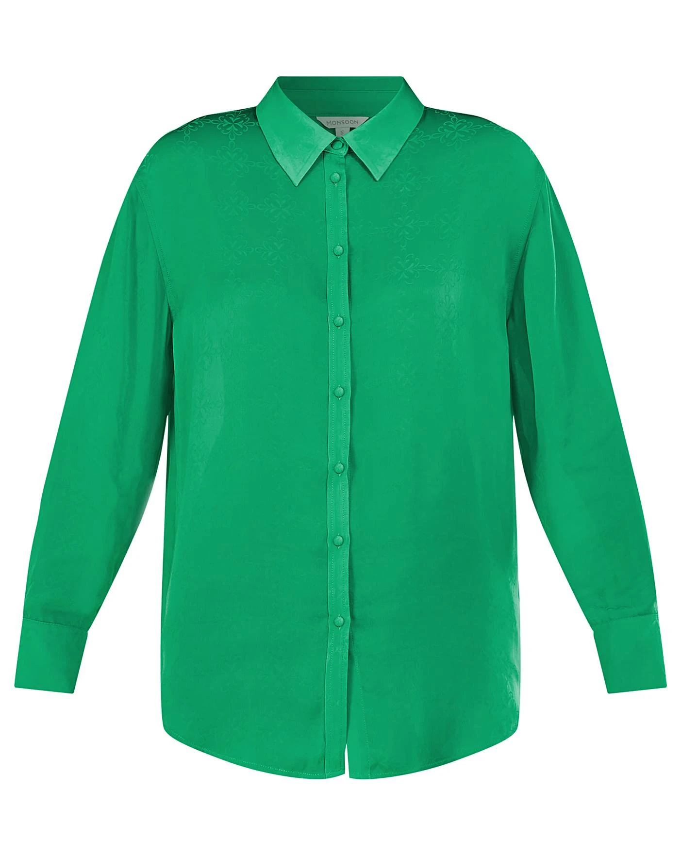 Monsoon Saskia Satin Blouse| Green 1 Monsoon Saskia Satin Blouse| Green