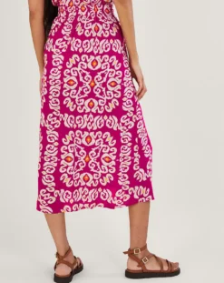 Monsoon Bandhani Print Sarong Skirt| Pink -Cheap Wovinity Store ru360 54310510 4