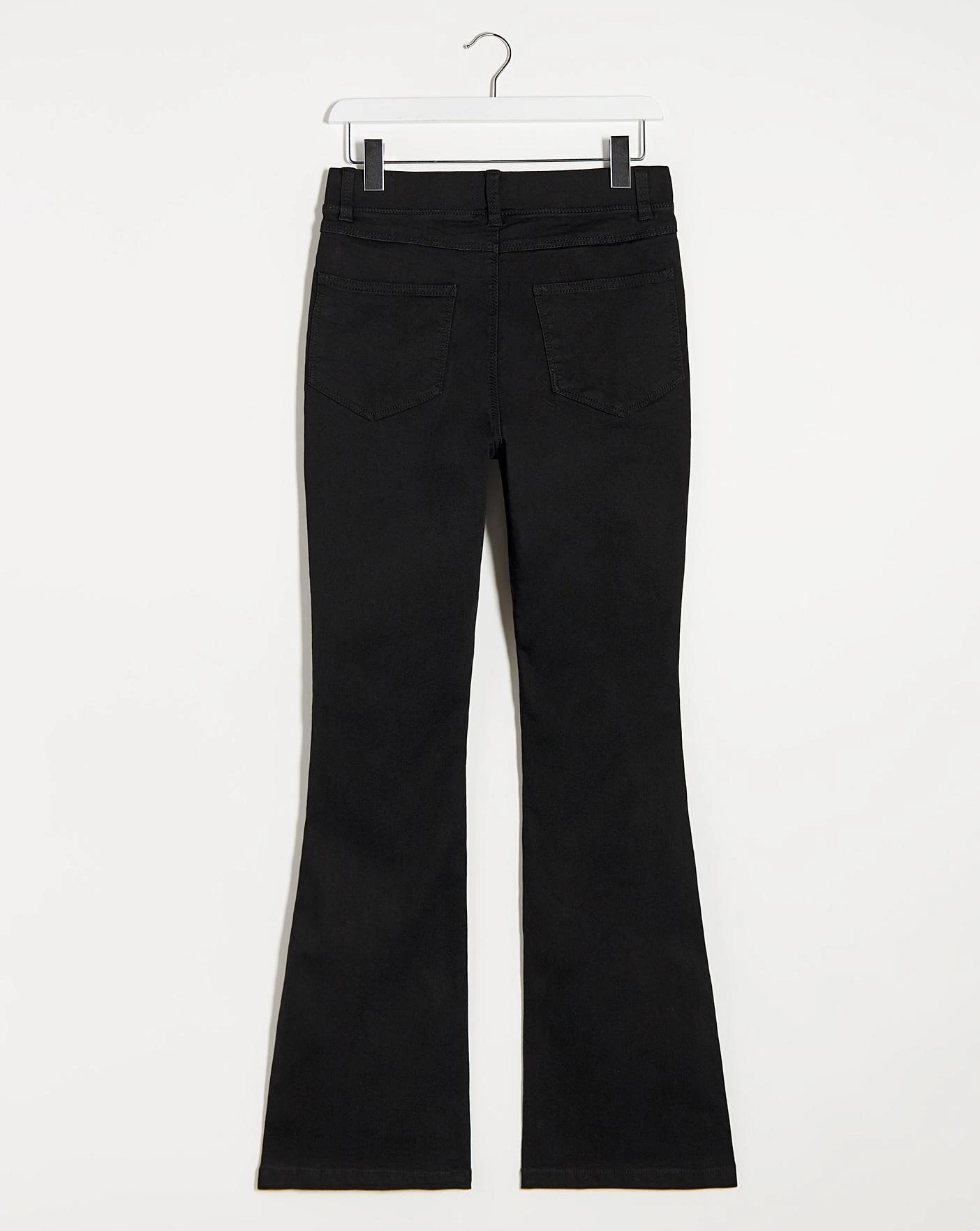 Erin Black Pull On Bootcut Jeggings| Black 3 Erin Black Pull On Bootcut Jeggings| Black - Image 3