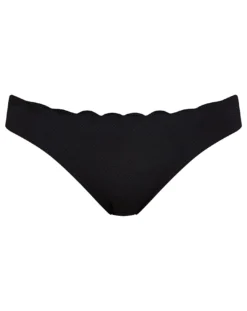 Monsoon Scallop Edge Bikini Bottoms| Black