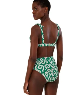 Monsoon Ikat High Waist Bikini Bottoms| Green 7 Monsoon Ikat High Waist Bikini Bottoms| Green -Cheap Wovinity Store uo631 54143607 4