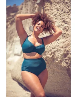 Curvy Kate First Class High Waist Bikini Bottom| Deep Teal 7 Curvy Kate First Class High Waist Bikini Bottom| Deep Teal -Cheap Wovinity Store uo897 first class deep blue 3