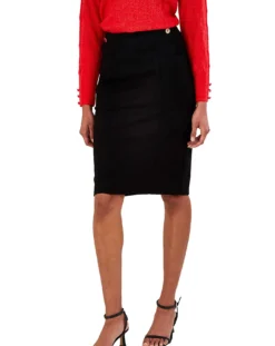 Monsoon Ponte Pencil Skirt| Black -Cheap Wovinity Store uw699 34114701 2
