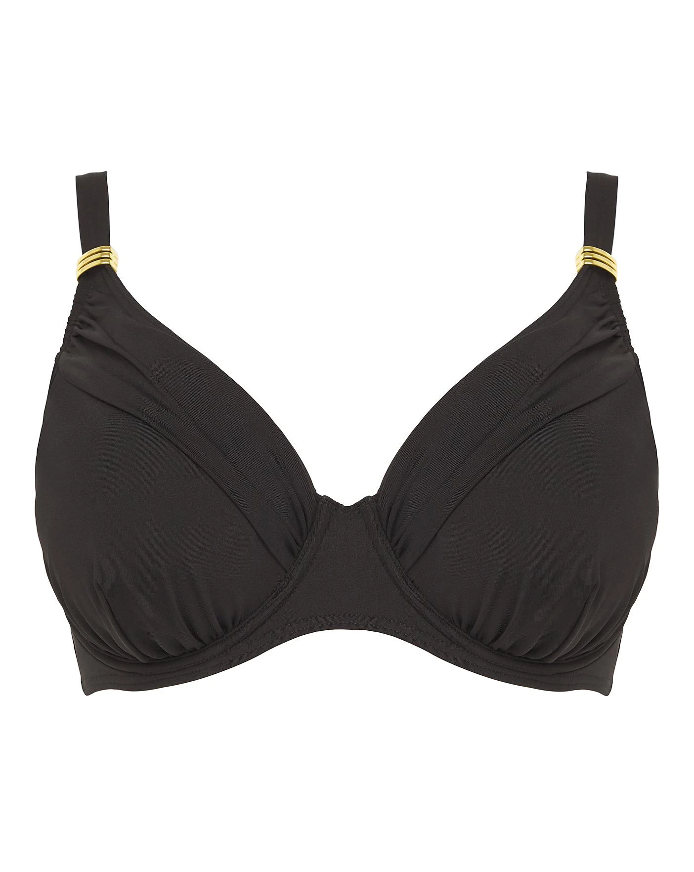 MAGISCULPT Underwired Plunge Bikini Top| Black 2 MAGISCULPT Underwired Plunge Bikini Top| Black - Image 2