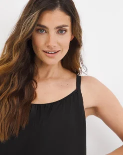 Mix And Match Non Wired Blouson Top| Black 9 Mix And Match Non Wired Blouson Top| Black -Cheap Wovinity Store w01gb284737w