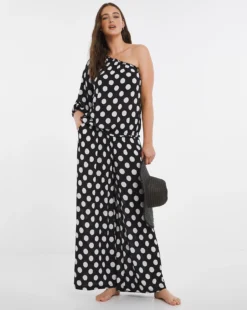 Simply Be One Shoulder Beach Top| Polka Dot 11 Simply Be One Shoulder Beach Top| Polka Dot -Cheap Wovinity Store w01ia325750w