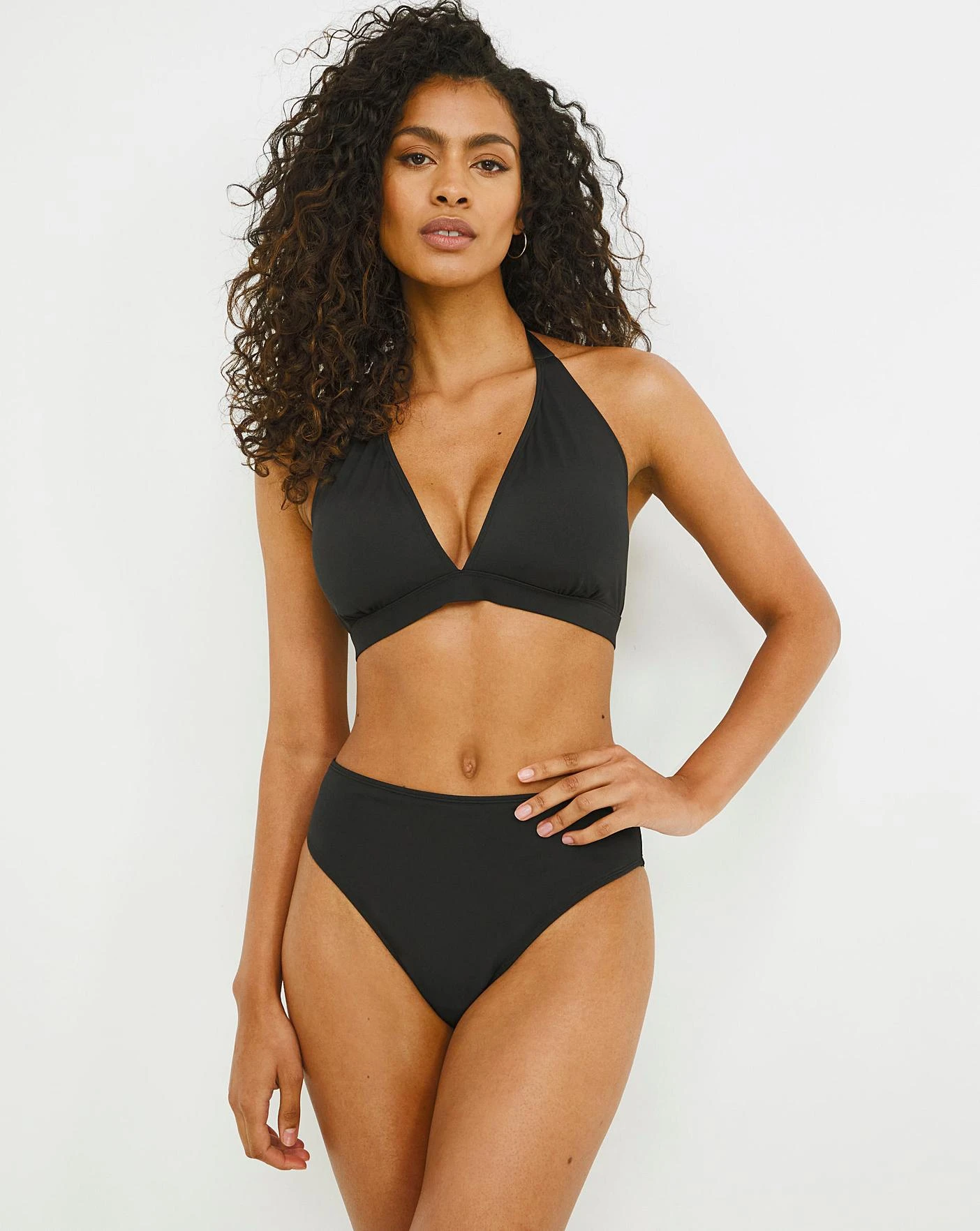 Simply Be Value Bikini Bottoms| Black 1 Simply Be Value Bikini Bottoms| Black
