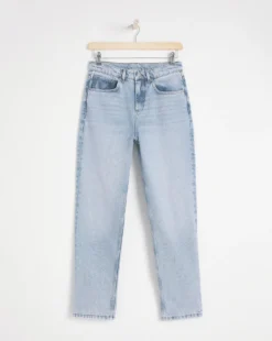Anise Heather Bleach Wash Girlfriend Jean| Bleach Wash -Cheap Wovinity Store w01vk044801s