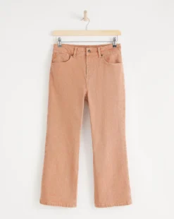 Anise Lily Baked Pink Crop Flare Jeans| Baked Pink -Cheap Wovinity Store w01vk132805s