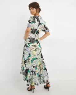 Joanna Hope Wrap Print Maxi Dress| Multi -Cheap Wovinity Store w01wi122741w