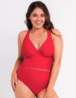 Curvy Kate First Class Swimsuit| Red