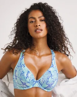 Freya Komodo Bay High Apex Wired Bikini Top| Aqua