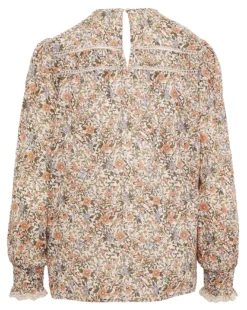 Anise Charlotte Floral Print Ladder Trim Blouse| Multi Coloured Floral 11 Anise Charlotte Floral Print Ladder Trim Blouse| Multi Coloured Floral -Cheap Wovinity Store x01eg144771s