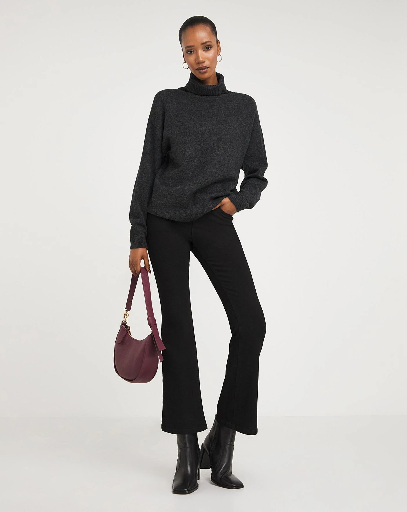 Dream Sculpt Black Bootcut Jeans| Black 4 Dream Sculpt Black Bootcut Jeans| Black - Image 4