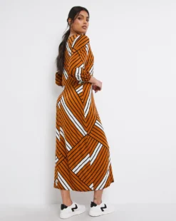 Geo Print Jersey Tea Dress| Geo Print -Cheap Wovinity Store x01fh948748w