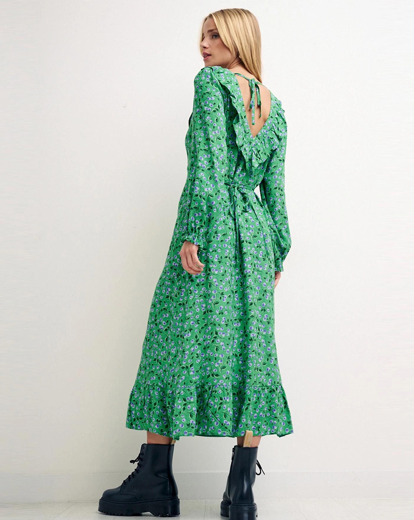 Nobody's Child Bella Midi Dress| Green 2 Nobody's Child Bella Midi Dress| Green - Image 2