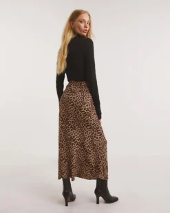 Whistles Jungle Cheetah Button Skirt| Multi -Cheap Wovinity Store x01ie911750w