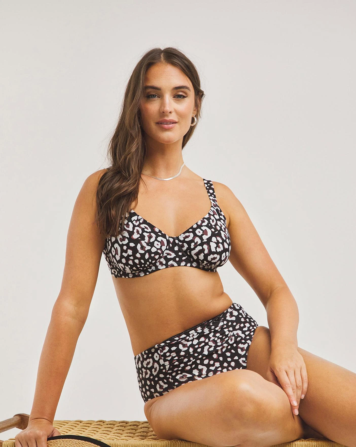 Mix And Match High Waist Bikini Bottoms| Animal Print 5 Mix And Match High Waist Bikini Bottoms| Animal Print - Image 5