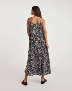 Simply Be Maxi Tiered Beach Dress| Animal Print -Cheap Wovinity Store x01qs070748w