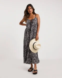 Simply Be Maxi Tiered Beach Dress| Animal Print -Cheap Wovinity Store x01qs070750w