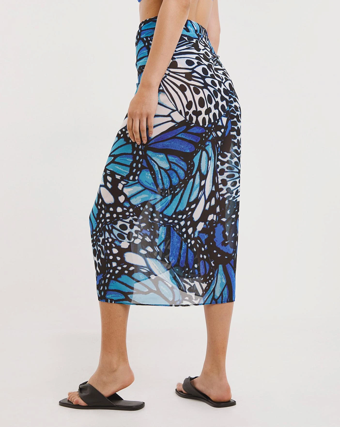 MAGISCULPT Sarong| Butterfly Print 3 MAGISCULPT Sarong| Butterfly Print - Image 3