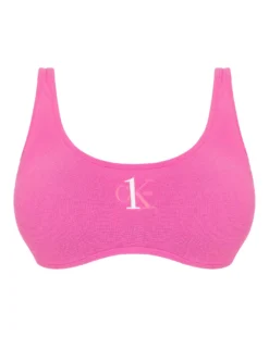 Calvin Klein CK One Terry Bralette Top| Orchid