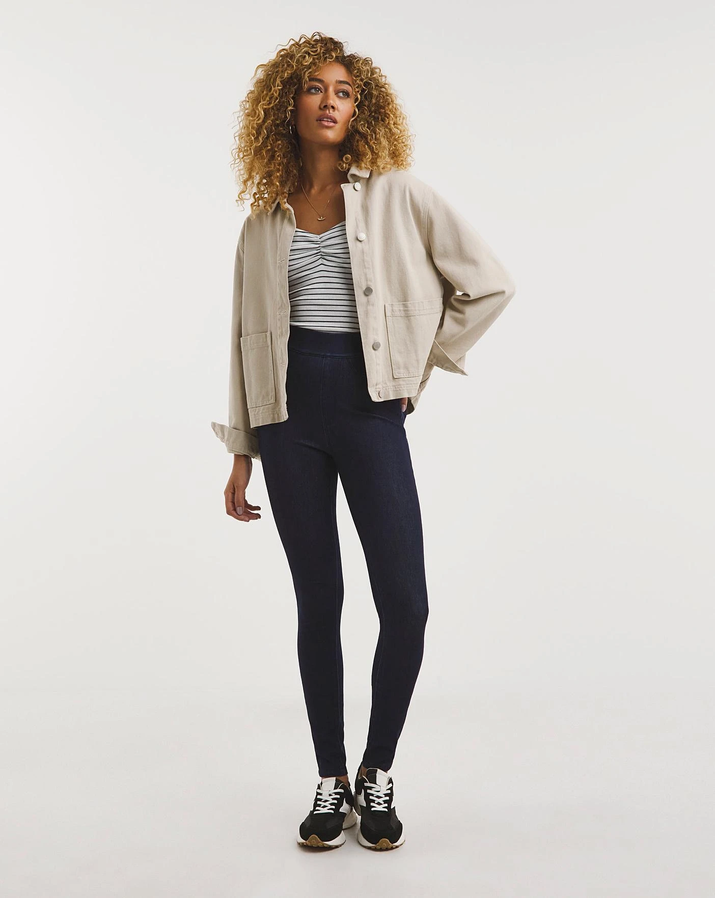 Indigo Jersey Denim Leggings| Indigo 1 Indigo Jersey Denim Leggings| Indigo