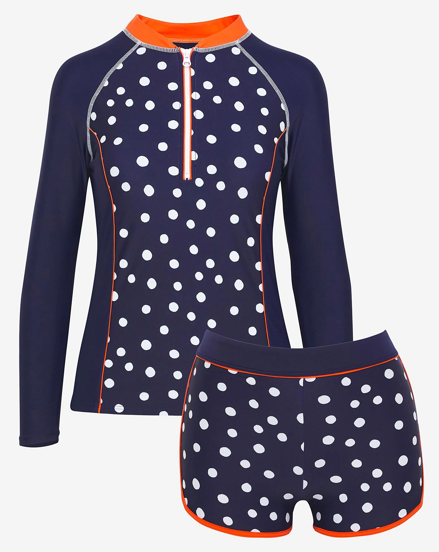 Sports Rash Vest Set| Spotted 5 Sports Rash Vest Set| Spotted - Image 5