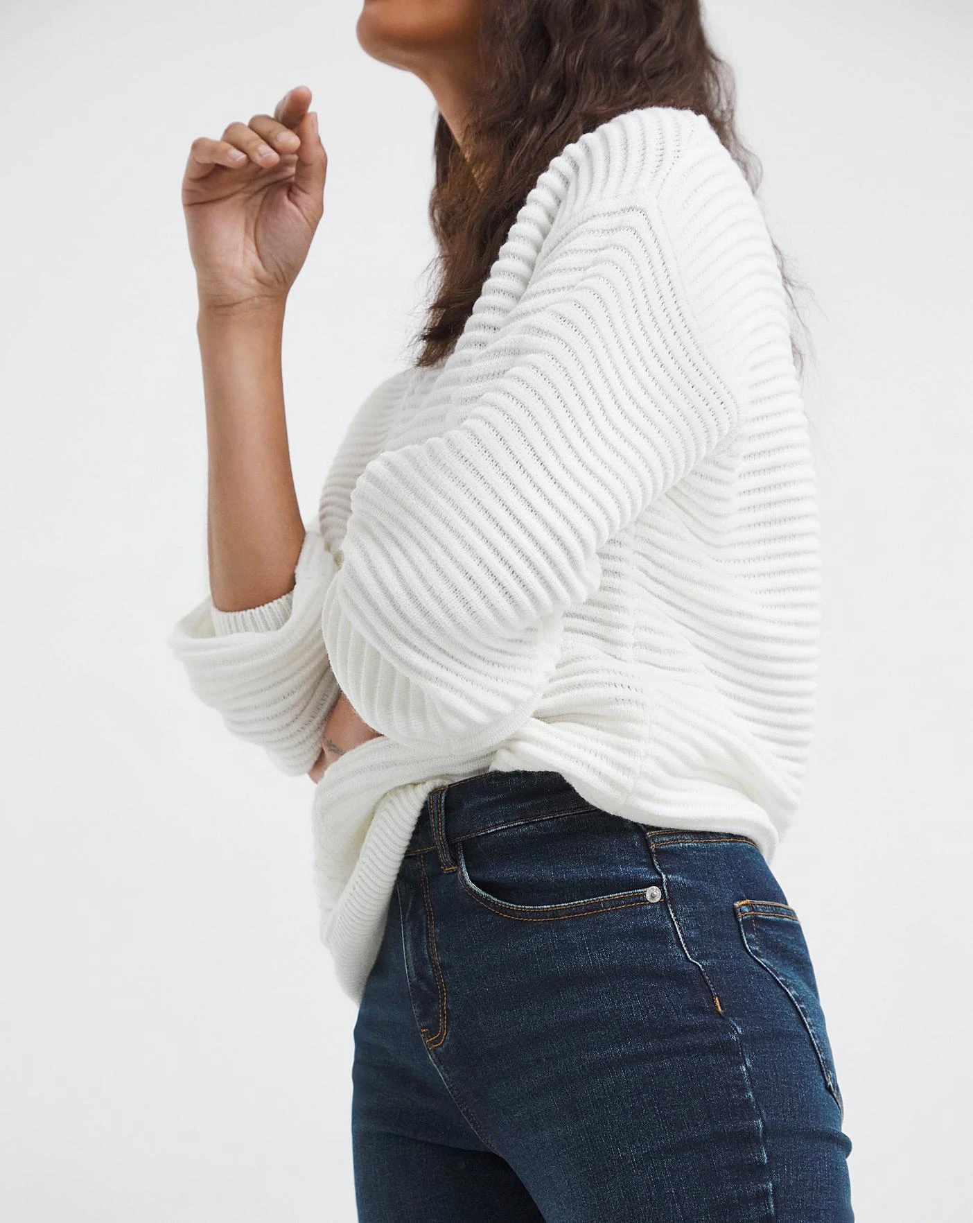 Vintage Blue Cosy Slim Jeans| Vintage Blue 3 Vintage Blue Cosy Slim Jeans| Vintage Blue - Image 3