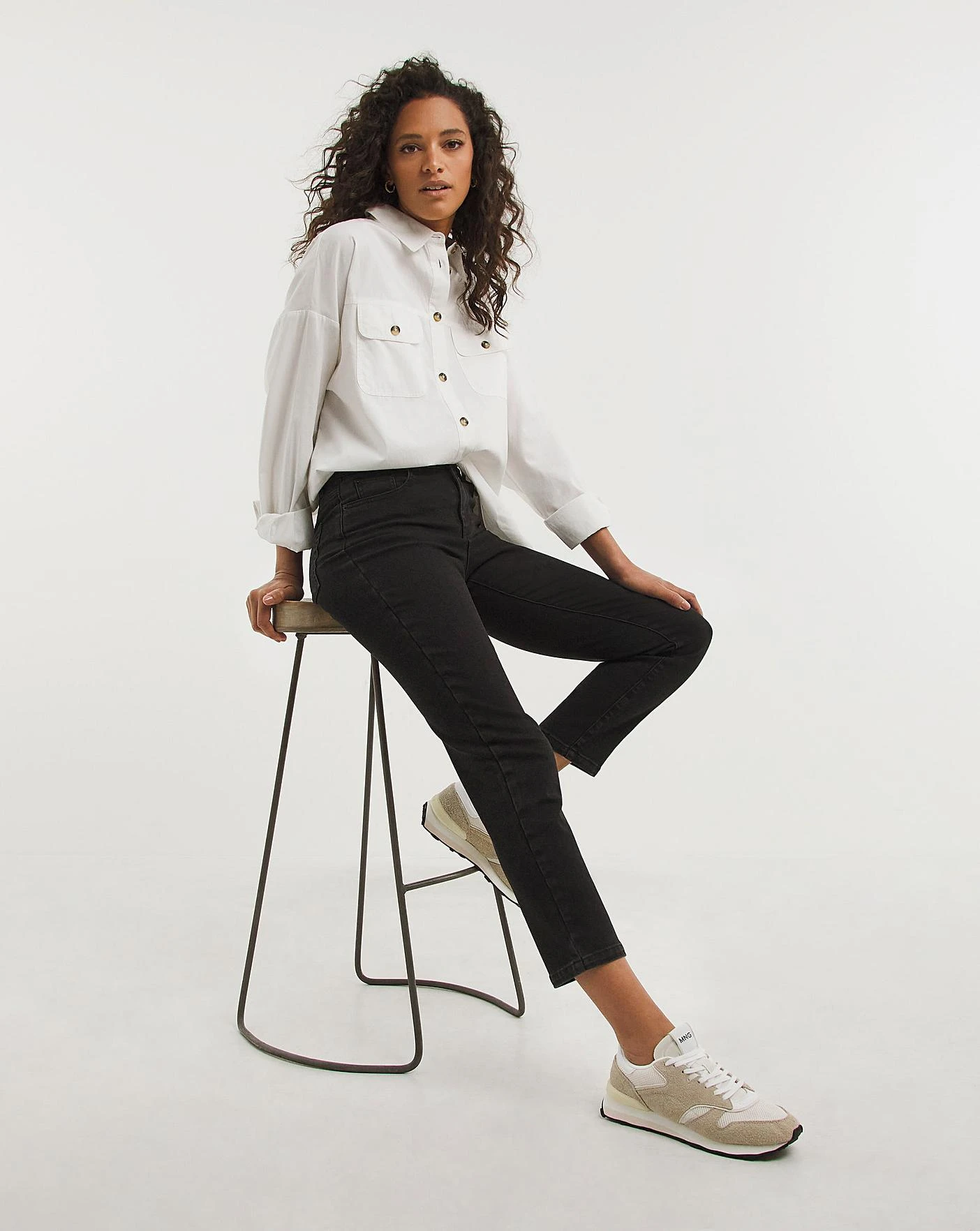 Washed Black Cosy Slim Jeans| Washed Black 1 Washed Black Cosy Slim Jeans| Washed Black