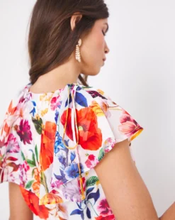 Joanna Hope Floral Wrap Maxi Dress| Multi -Cheap Wovinity Store x01wi235740w