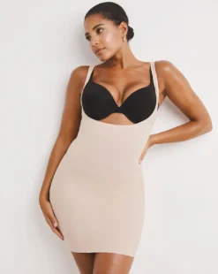 MAGIC Bodyfashion Medium Control Maxi Body Shaping Dress| Latte -Cheap Wovinity Store x01xi409748w