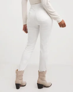 Bella White Pull On Slim Leg Jeggings| White -Cheap Wovinity Store x01yy410740w