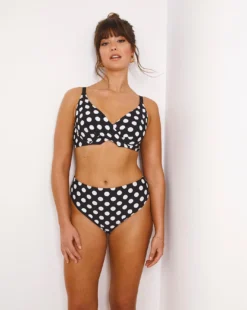 Figleaves Tailor Classic Bikini Bottom| Spotted