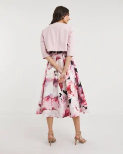 Joanna Hope Blush Prom Dress & Shrug| Floral -Cheap Wovinity Store x07ii704739w