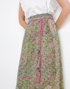 Julipa Ditsy Tassle Midi Skirt| Pink Multi-coloured 10 Julipa Ditsy Tassle Midi Skirt| Pink Multi-coloured -Cheap Wovinity Store x07zq554744w