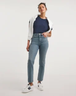 Navy Short Sleeve Cotton Slub Tunic| Navy 6 Navy Short Sleeve Cotton Slub Tunic| Navy -Cheap Wovinity Store y01ab971726w