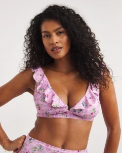 Nobodys Child Gloria Bikini Top| Purple