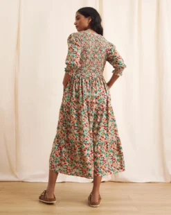 Anise Erica Midi Dress| Multi Coloured Floral -Cheap Wovinity Store y01eg390502w