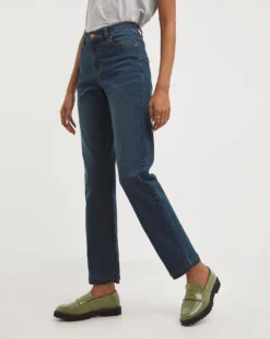 24/7 Vintage Wash Straight Leg Jeans| Vintage Blue 7 24/7 Vintage Wash Straight Leg Jeans| Vintage Blue -Cheap Wovinity Store y01fc031707w