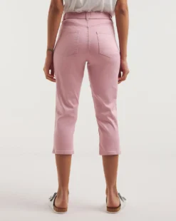 Dusky Pink 24/7 Crop Jean| Dusky Pink -Cheap Wovinity Store y01fc599722w