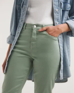 Khaki 24/7 Crop Jean| Khaki -Cheap Wovinity Store y01fc607721w