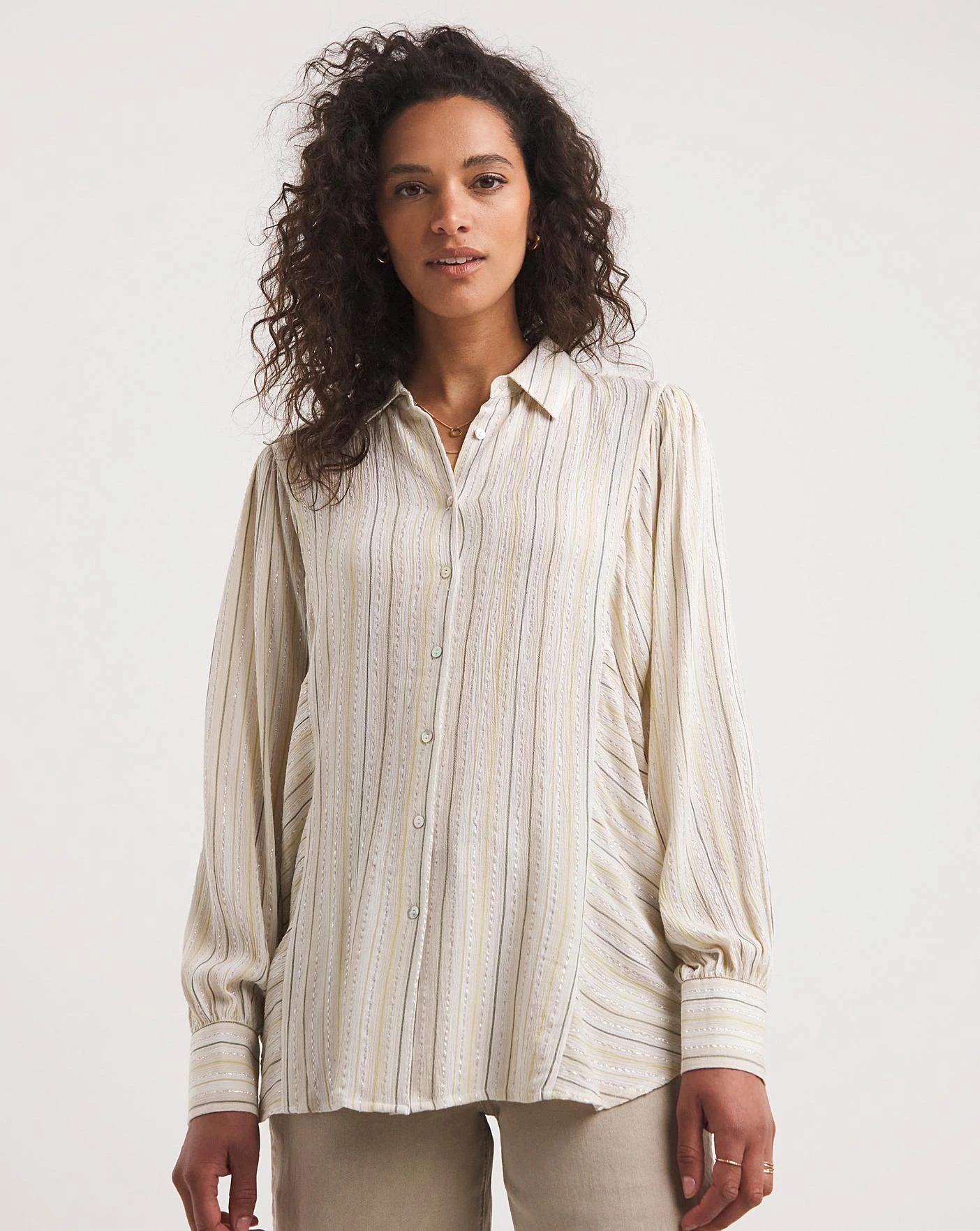 Green Stripe Shirt| Green Stripe 4 Green Stripe Shirt| Green Stripe - Image 4