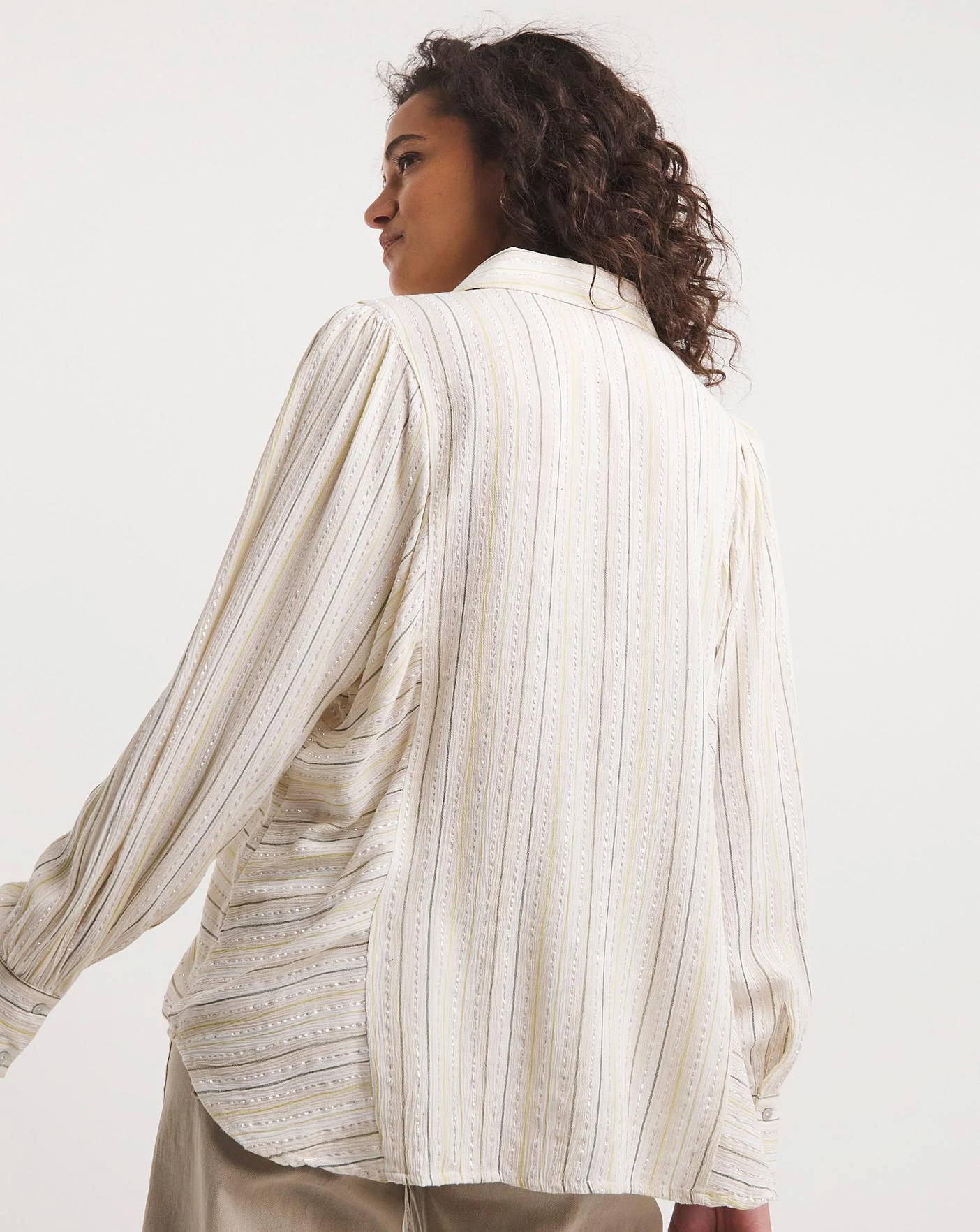 Green Stripe Shirt| Green Stripe 2 Green Stripe Shirt| Green Stripe - Image 2