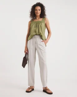 Khaki Lace Insert Vest| Khaki 7 Khaki Lace Insert Vest| Khaki -Cheap Wovinity Store y01gp412719w