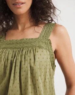 Khaki Lace Insert Vest| Khaki 6 Khaki Lace Insert Vest| Khaki -Cheap Wovinity Store y01gp412722w