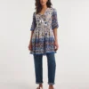 Joe Browns Boho Print Tunic| Blue Multi-coloured