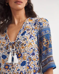 Joe Browns Boho Print Tunic| Blue Multi-coloured -Cheap Wovinity Store y01hp729739w